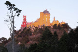 Pena Palace from Chalet of Condessa D' Edla garden
