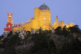 Pena Palace from Chalet of Condessa D Edla garden