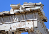 Horse Head and Lion Spout on the Parthenon