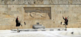 Changing of the Guard at the Tomb of the Unknown Soldier in Athens, Greece