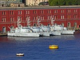 Boats of the Italian Financial Guard (responsible for financial crime and smuggling)