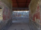 Painted Walls in House in Pompeii