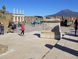 The Forum of Pompeii and Mt. Vesuvius