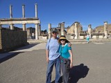 In front of the Basilica of Pompeii