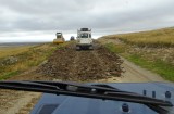 Roadwork on East Falkland Island