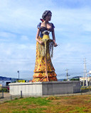 Montecristi, Ecuador, is famous for its Straw Hats woven mostly by Women