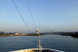 New Panama Canal Locks on the Left and Old Locks on the Right