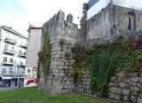 Part of a wall from 500 A.D. in Porto, Portugal