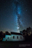 Milky Way and little Church