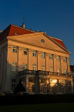 Wilhelminenberg Palace At Sunset