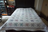 Ohio star bed cover