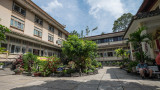 And central courtyard