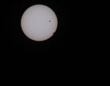 Venus transit during sunset - South Mountain (AZ) - 6 minutes