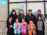 John and Xun family at IHOP 