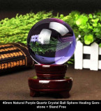 40mm Natural Purple Quartz Crystal Ball Sphere Healing Gemstone + Stand Free.jpg