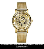 Golden Silver Luxury Hollow Steel Watches Men Retro Quartz Watch $7.jpg