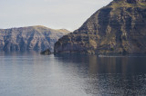 Santorini cliffs