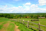 Looking  west  over Franchise  Farm .