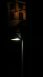 A streetlight , in Hergiswil