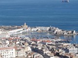 Old Town Harbor in Algiers, Algeria
