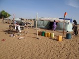 A nomad encampment