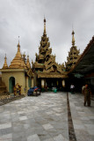 @Temple in Yangon