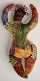 Goddess Doll, cloth with beading.