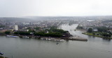 Koblenz - View from Festung Ehrenbreitstein fortress