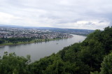 Koblenz - View from Festung Ehrenbreitstein fortress