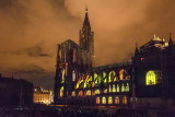 Illuminations de la cathdrale de Strasbourg 2017 Le ballet des ombres heureuses