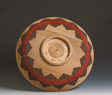 Navajo Wedding Basket illusion -- bottom view 