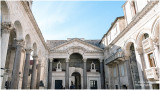 Split Croatie, le Palais Dioclétien.