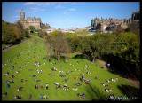 Sunny day in Edinburgh