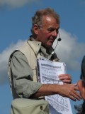 David Winn former British Army Major, our very knowledgeable trip leader     
