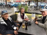 Having a beer with Kathy Wright