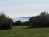 View of Omaha Beach from cemetery