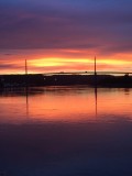 Sunrise approaching Rouen