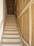 Looking up stairs to attic - dormitory #2