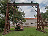 Heavy duty GMC truck and hoist, La Grange, TX