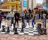 25.  A board game -  Outdoor Chess in Melbourne