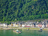 St Goar, view from opposite hilltop