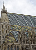 St Stephens Cathedral (Stephensdom) ornate tiled roof