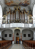 Organ at back of church