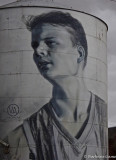 Painted Grain Silos, Rupanyup - detail