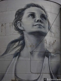 Painted Grain Silos, Rupanyup - detail