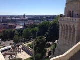 View from Fishermans Bastion (Budapest, Hungary)