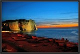 Nocturne. Etretat.