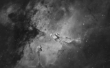 M 16, Eagle Nebula with The Pillars of Creation