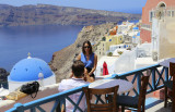 A postcard view, Oia