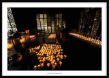 Candles room in the Tsuglagkhang temple, Dharamsala, India 2015